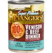 Evanger's Super Premium Limited Ingredient Wet Dog Food Venison/Beef 128oz (Case of 12) for your Pet Dog with Pet Store X!