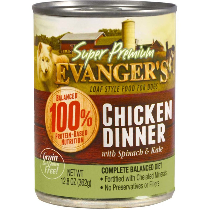 Evanger's Super Premium Wet Dog Food Chicken 128oz (Case of 12) for your Pet Dog with Pet Store X!