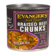 Evanger's Hand Packed Wet Dog Food Braised Beef Chunks w/Gravy 12oz (Case of 12) for your Pet Dog with Pet Store X!