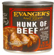 Evanger's Hand Packed Wet Dog Food Hunk of Beef 12oz (Case of 12) for your Pet Dog with Pet Store X!