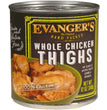 Evanger's Hand Packed Wet Dog Food Whole Chicken Thighs 12oz (Case of 12) for your Pet Dog with Pet Store X!