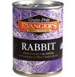 Evanger's Grain-Free Wet Dog & Cat Food Rabbit 128oz (Case of 12) for your Pet Dog with Pet Store X!