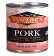 Evanger's Grain-Free Wet Dog & Cat Food Pork 128oz (Case of 12) for your Pet Dog with Pet Store X!