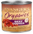 Evanger's Organics Wet Dog Food Beef 128oz (Case of 12) for your Pet Dog with Pet Store X!