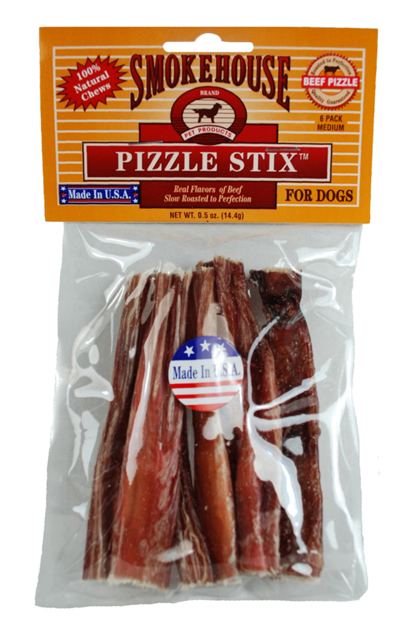 Smokehouse USA Made Beefy Sticks Dog Treats 1ea/4 in, 6 pk for your Pet Dog with Pet Store X.