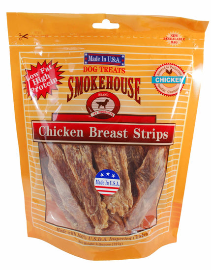 Smokehouse USA Made Chicken Strips Dog Treat 1ea/8 oz for your Pet Dog with Pet Store X!