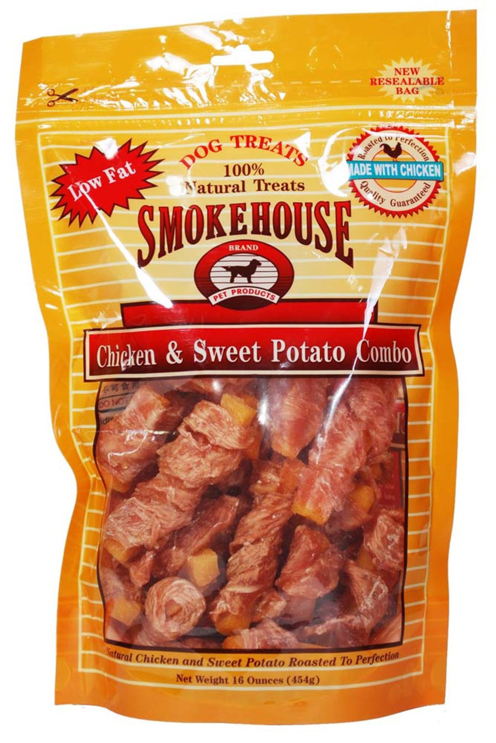 Smokehouse Chicken & Sweet Potato Dog Treat 1ea/16 oz for your Pet Dog with Pet Store X!