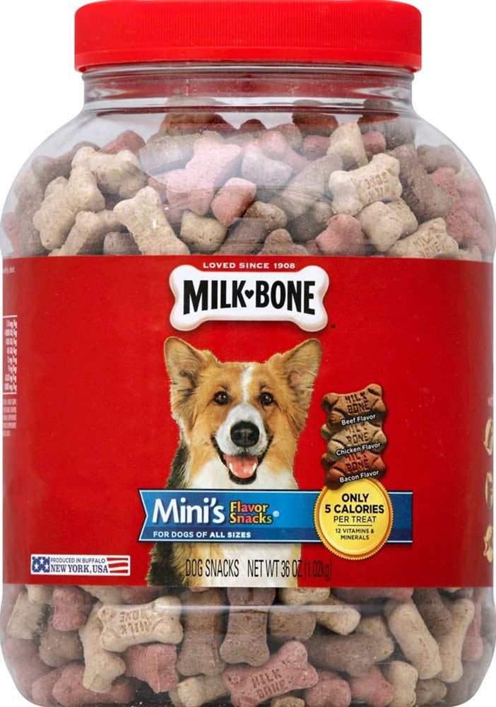 Milk-Bone Flavor Snacks Dog Treats 1ea/Mini, 36 oz