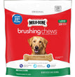 Milk-Bone Brushing Chews Dog Treat Original 1ea/LG, 50+Lb, 18 ct