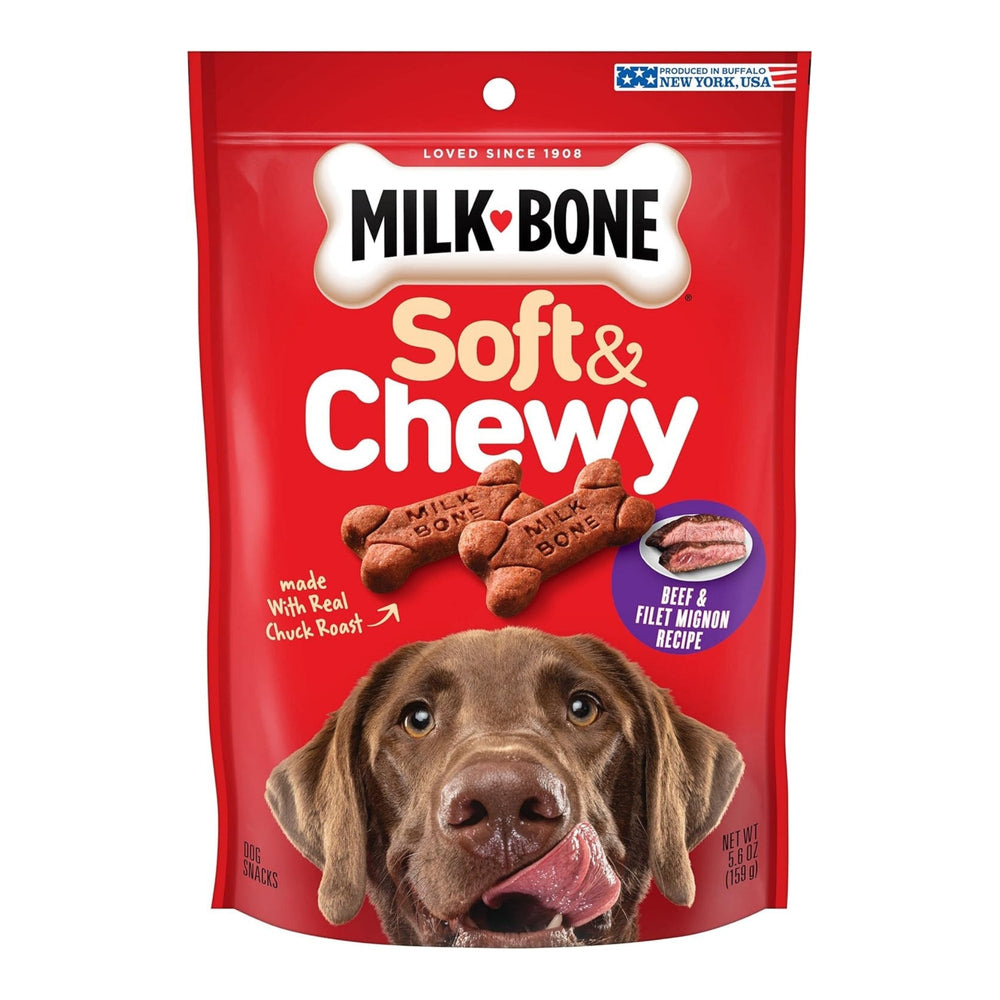 Milk-Bone Soft & Chewy Dog Treats Beef & Filet Mignon 1ea/5.6 oz