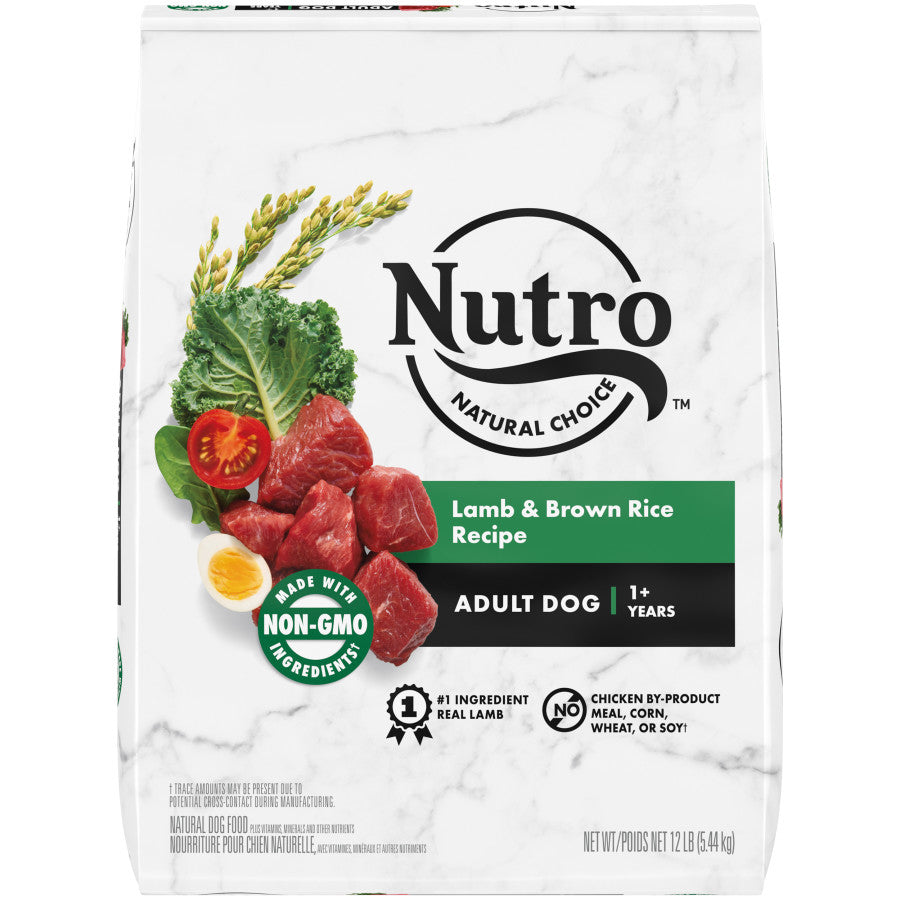 Nutro Products Natural Choice Adult Dry Dog Food Lamb & Brown Rice 1ea/12 lb