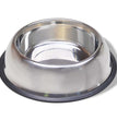 Van Ness Plastics Stainless Steel No-Tip Dish Silver 1ea/32 oz