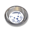 Van Ness Plastics Decorated Stainless Steel Saucer Cat Dish 1ea/8oz.