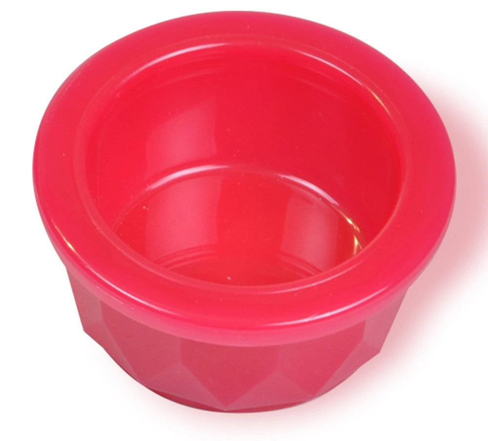 Van Ness Plastics Crock Translucent Heavyweight Small Animal Dish Assorted 1ea/Midget for your Pet Small Animal with Pet Store X.