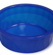 Van Ness Plastics Heavyweight Crock Dish Translucent Blue 1ea/106 oz, Jumbo