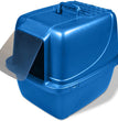 Van Ness Plastics Enclosed Cat Litter Box Blue 1ea/Extra-Giant