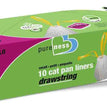 Van Ness Plastics Drawstring Cat Pan Liner White 1ea/SM, 10 ct