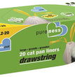 Van Ness Plastics Cat Pan Liner White 1ea/LG, 12 ct