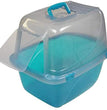 Van Ness Plastics Translucent Enclosed Cat Litter Box Blue 1ea/LG