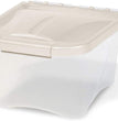 Van Ness Plastics Pet Food Container/Dispenser White|Clear 1ea/5 lb