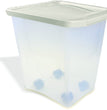 Van Ness Plastics Pet Food Container/Dispenser White|Clear 1ea/25 lb for your Pet Dog with Pet Store X.