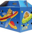 Cosmic Cat Shuttle Cardboard Cat Carrier Assorted 1ea