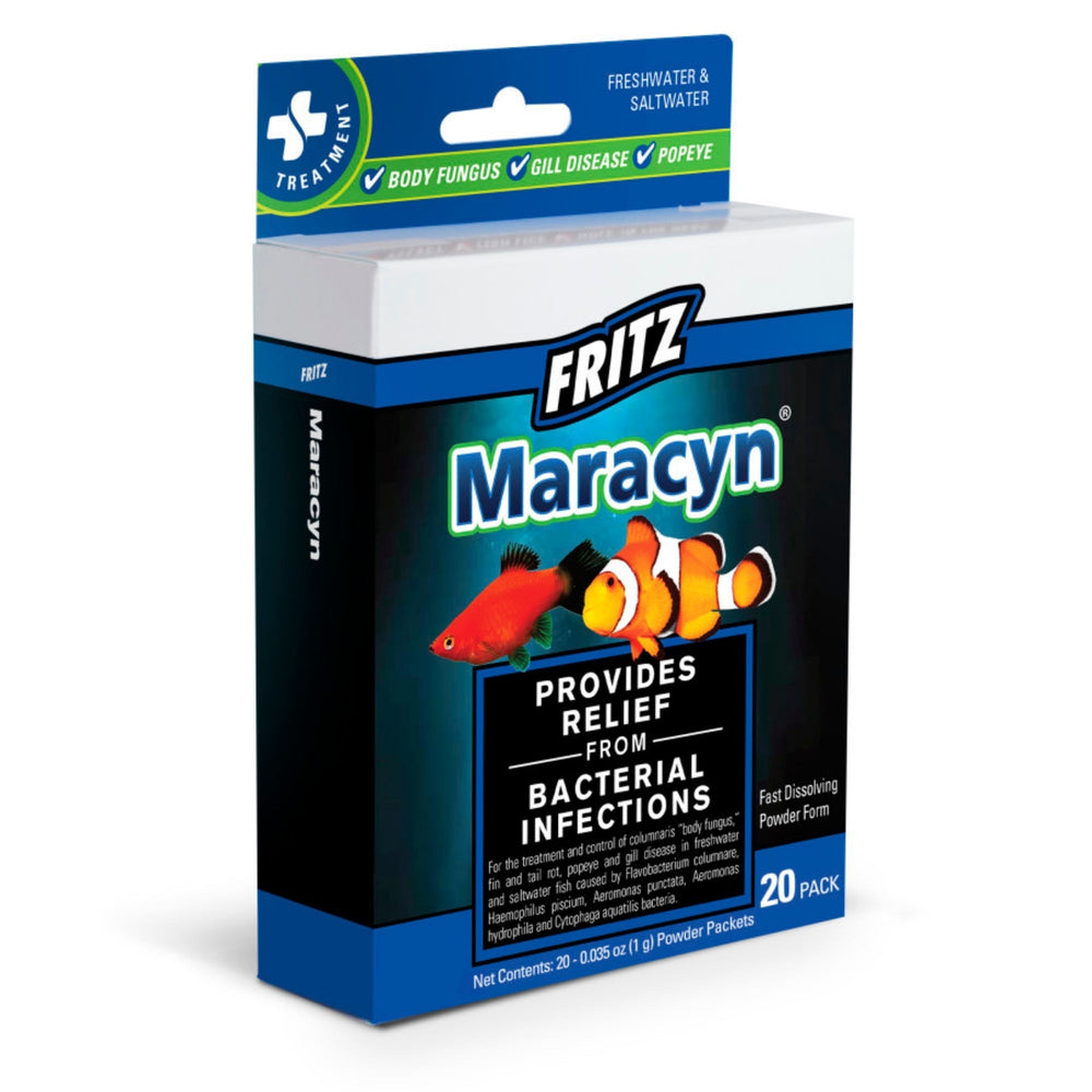 Fritz Maracyn Freshwater & Saltwater Treatment 1ea/20 ct