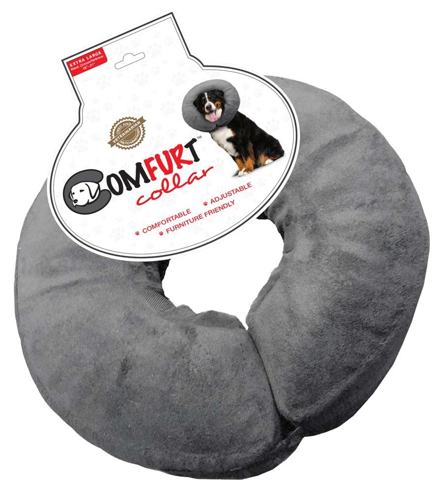 Arlee Pet Products Poly Filled Adjustable E-Collar Charcoal 1ea/XL for your Pet Dog with Pet Store X.