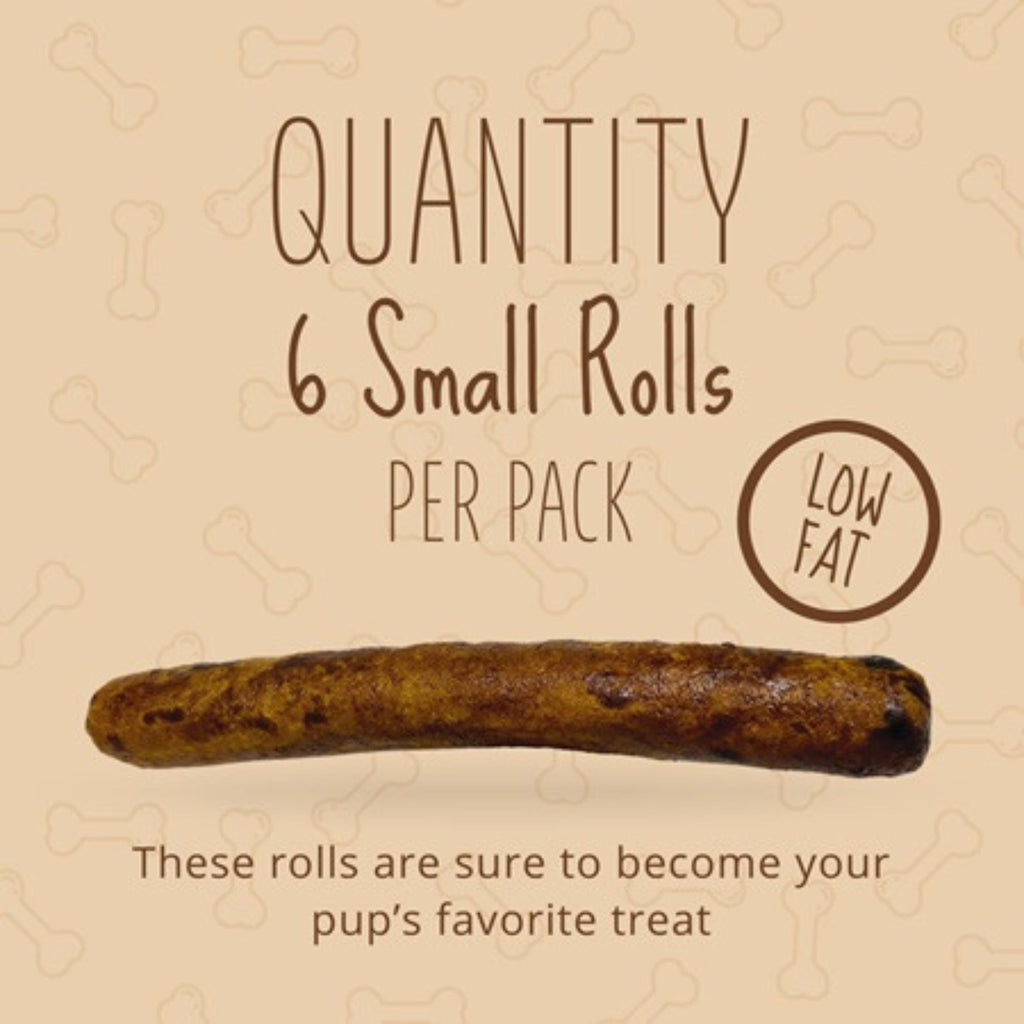 Better Belly Small Rolls Peanut Butter 6 count