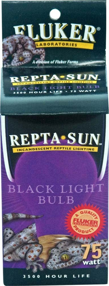 Fluker's Repta-Sun Incandescent Reptile Black Nightlight Bulb 1ea/60 W for your Pet Reptile with Pet Store X.