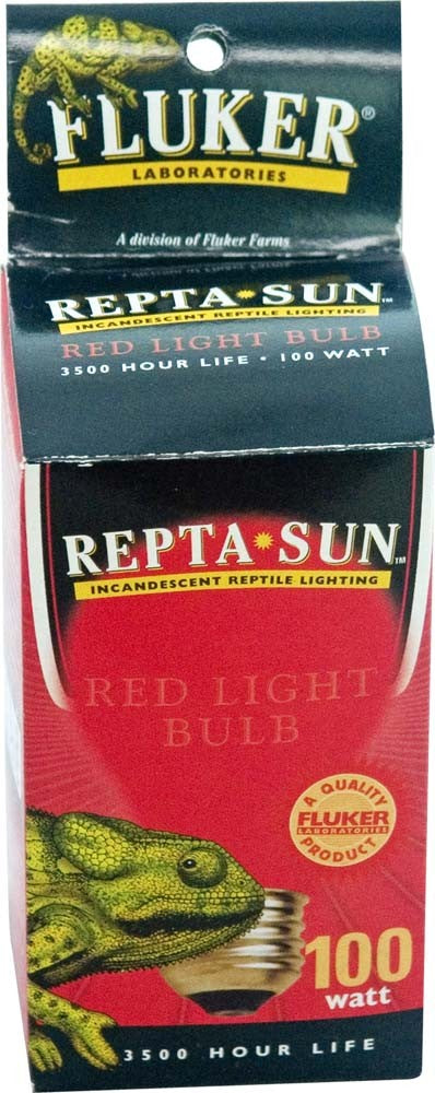 Fluker's Repta-Sun Incandescent Reptile Red Heat Bulb 1ea/60 W