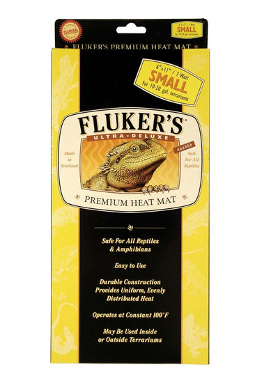 Fluker's Ultra-Deluxe Premium Heat Mat for Reptiles 1ea/6In X 11 in, SM for your Pet Reptile with Pet Store X.