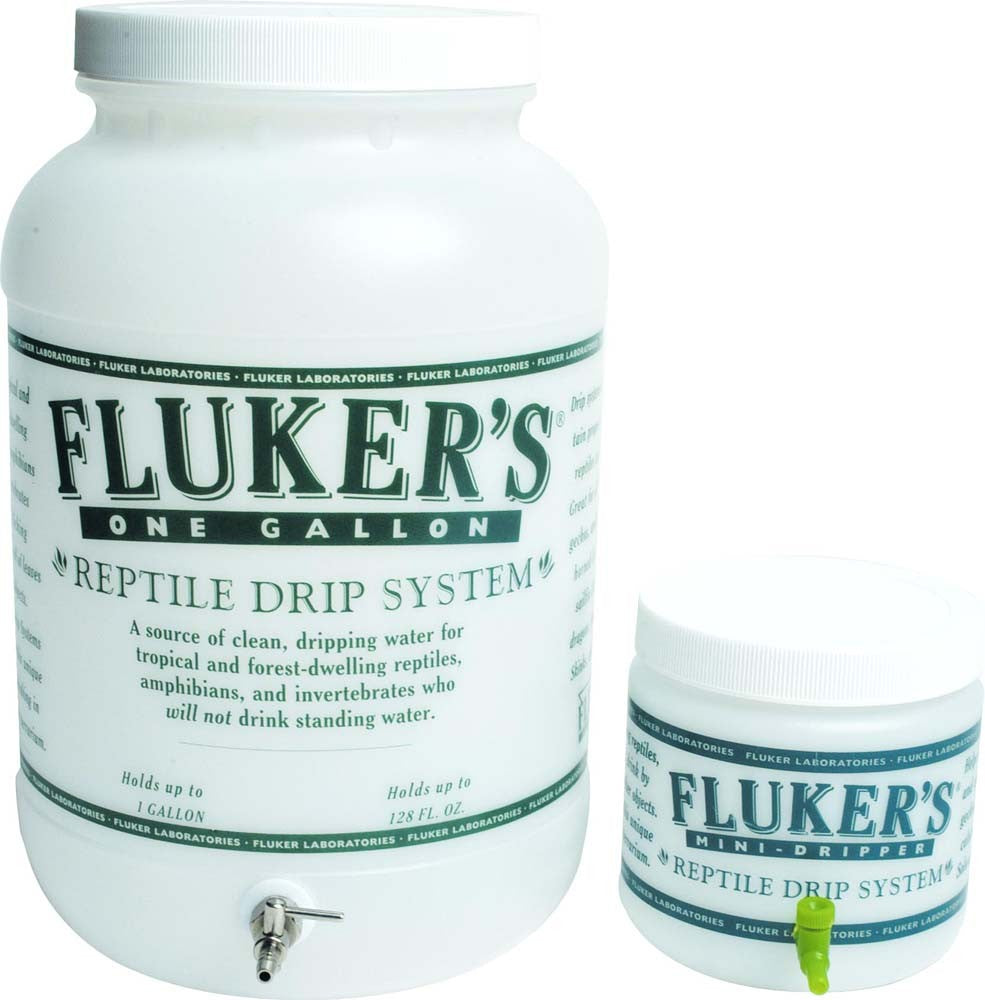 Fluker's Reptile Drip System White 1ea/12 oz, Mini for your Pet Reptile with Pet Store X.