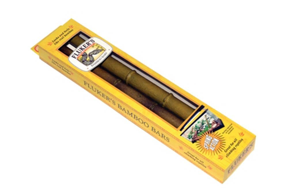 Fluker's Bamboo Bars for Reptiles and Amphibians Brown 1ea/2 pk for your Pet Reptile with Pet Store X.