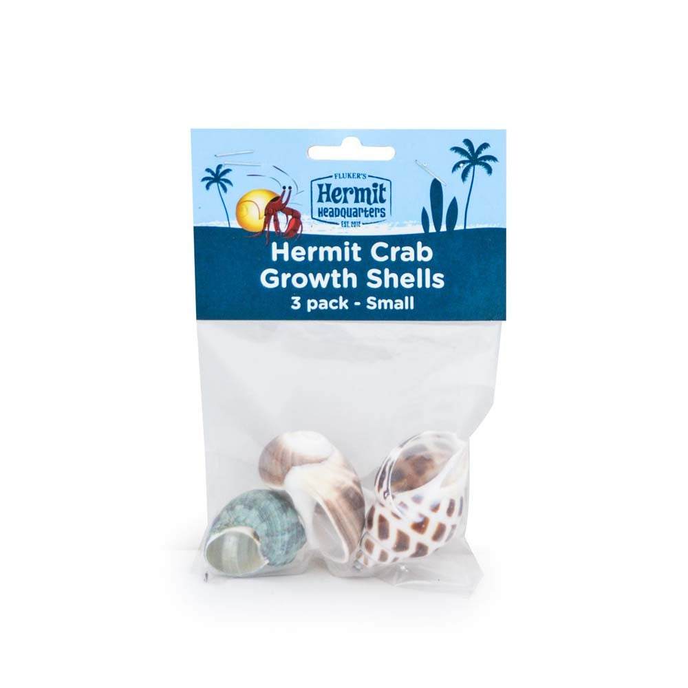 Fluker's Hermit Crab Growth Shells Assorted 1ea/3 pk, SM for your Pet Reptile with Pet Store X.