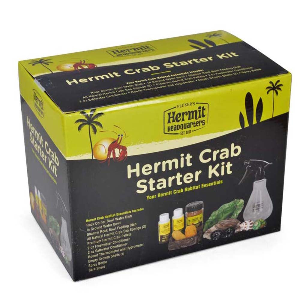 Fluker's Hermit Crab Starter Kit 1ea for your Pet Reptile with Pet Store X.