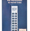 Fluker's Hermit Crab Flat Thermometer White 1ea