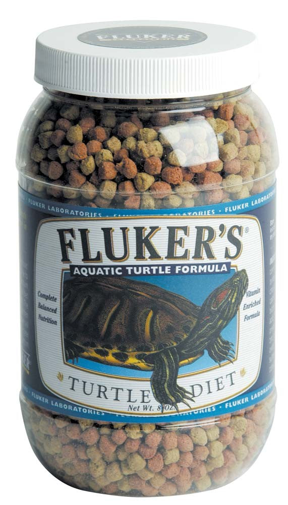 Fluker's Aquatic Turtle Formula Turtle Diet Dry Food 1ea/8 oz for your Pet Reptile with Pet Store X.