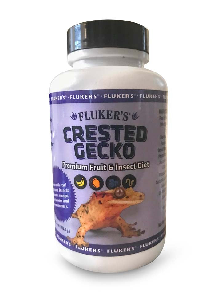 Fluker's Premium Crested Gecko Fruit and Insect Diet Supplement 1ea/4 oz for your Pet Reptile with Pet Store X.