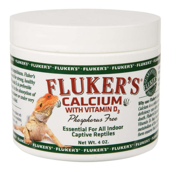 Fluker's Repta Calcium with Vitamin D3 Reptile Supplement 1ea/4 oz for your Pet Reptile with Pet Store X.