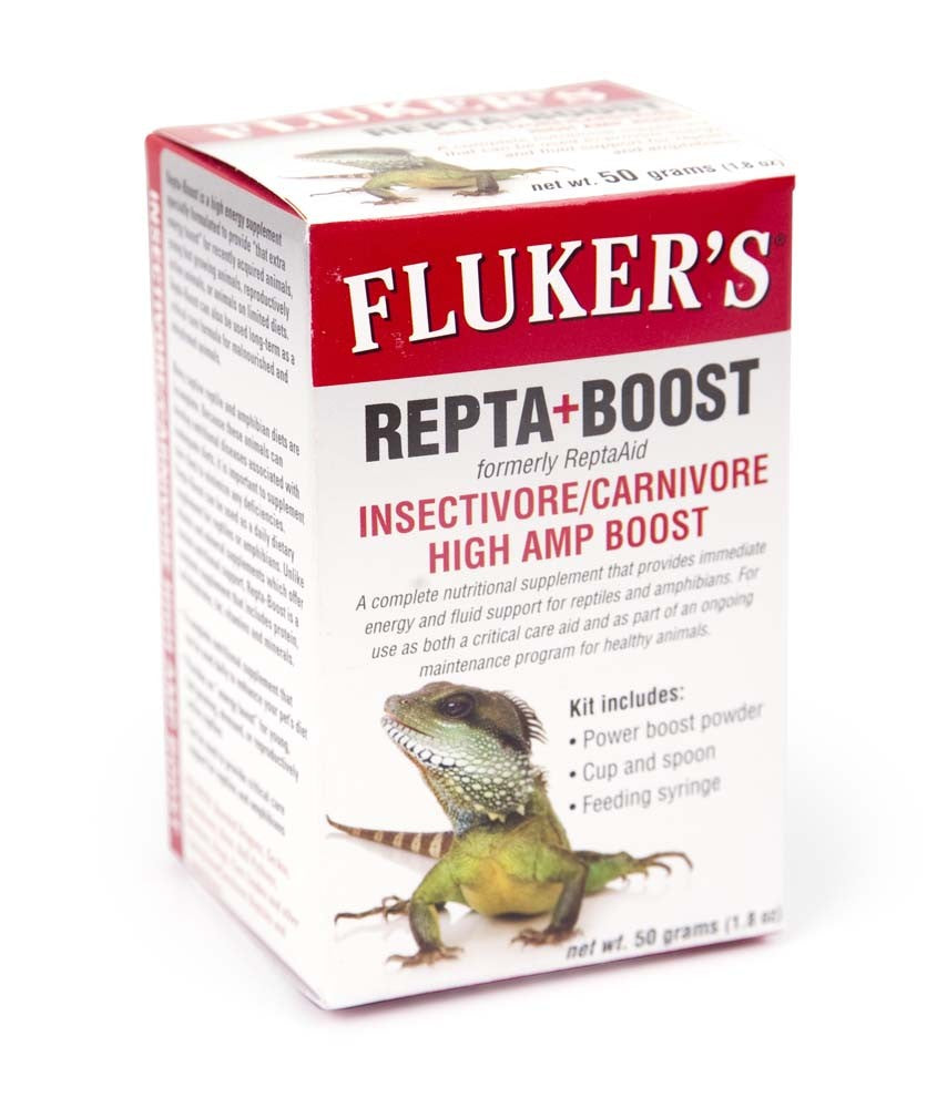 Fluker's Repta-Boost Insectivore and Carnivore High Amp Boost Supplement 1ea/18 oz for your Pet Reptile with Pet Store X.