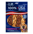 Pet Factory 100% Made in USA Beefhide Braids Assorted 6in.-6 Pk