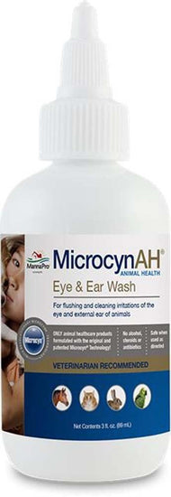 MicrocynAH Ear & Eye Wash 1ea/3 fl oz for your Pet Dog with Pet Store X.