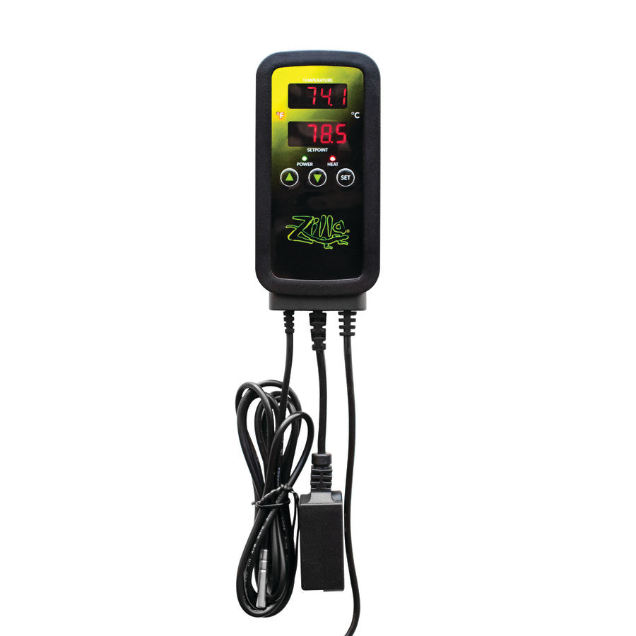 Zilla Digital Temperature Controller 1ea for your Pet Reptile with Pet Store X.