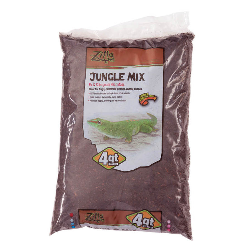 Zilla Jungle Mix 1ea/4 qt for your Pet Reptile with Pet Store X.