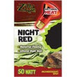 Zilla Incandescent Spot Bulbs Night Red 1ea/50 W