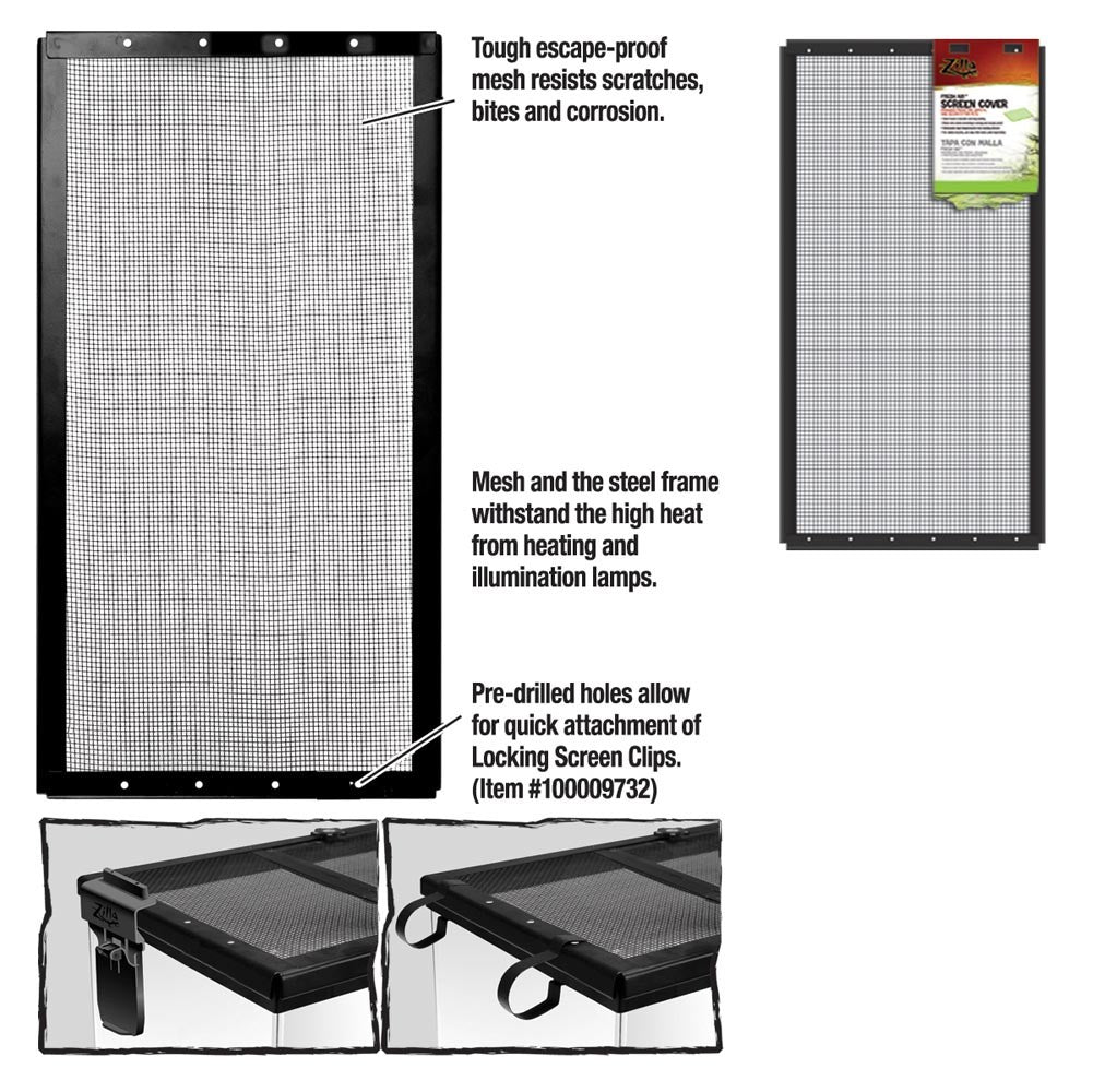 Zilla Solid Screen Covers 1ea/24 X 12 in