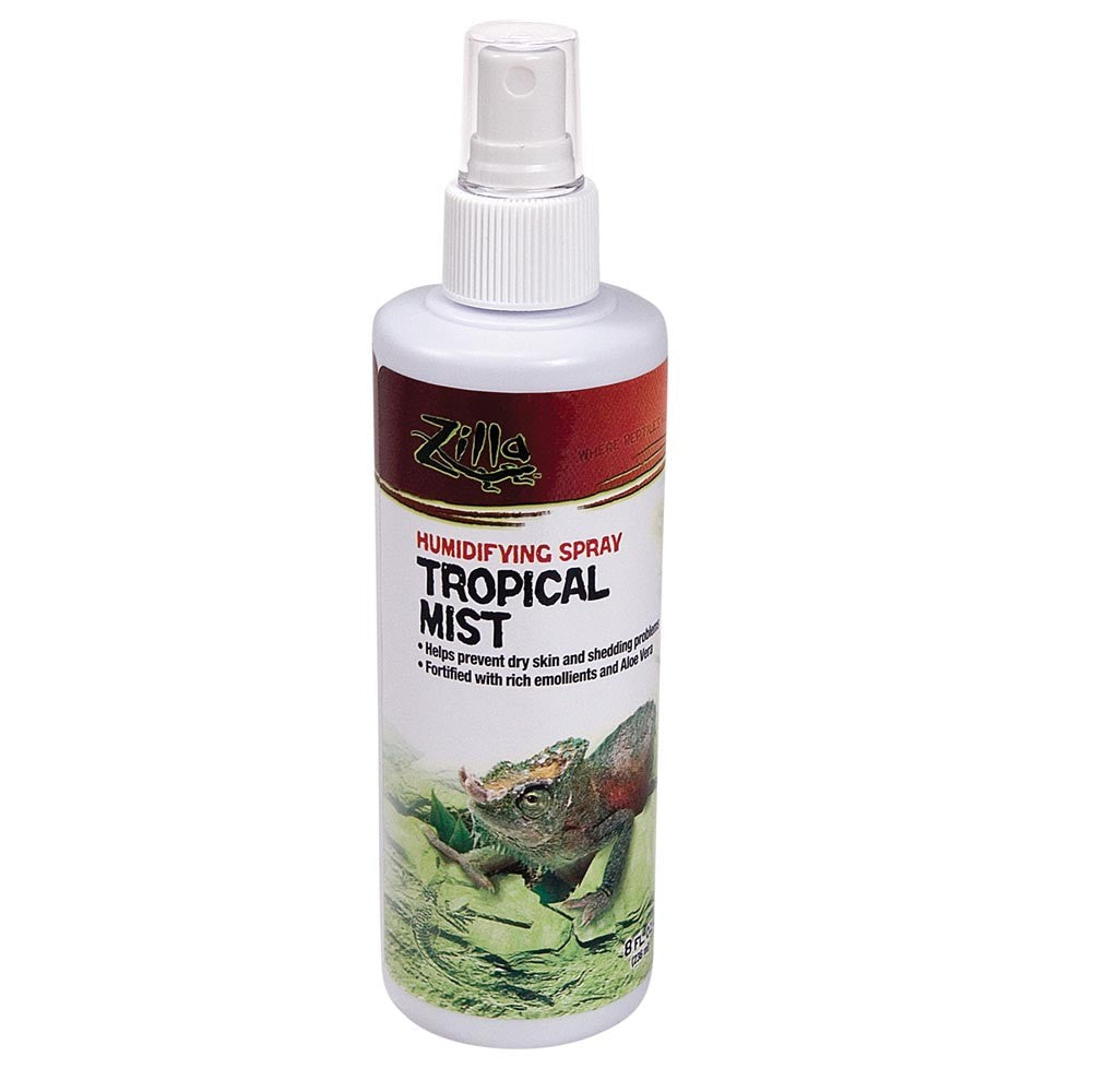 Zilla Tropical Mist Humidity Spray 1ea/8 fl oz for your Pet Reptile with Pet Store X.