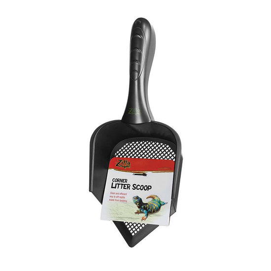 Zilla Corner Litter Scoop 1ea/One Size for your Pet Reptile with Pet Store X.