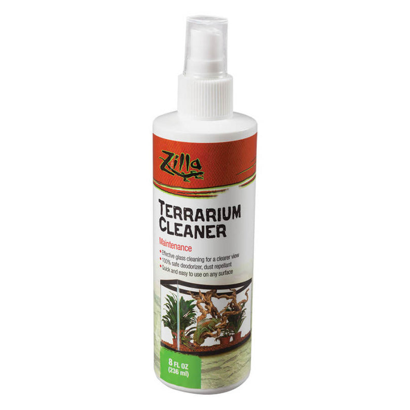 Zilla Terrarium Cleaner 1ea/8 fl oz for your Pet Reptile with Pet Store X.